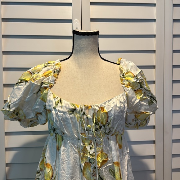 For Love & Lemon NWT Serafina Mini Cut Out Dress MSRP$229, Viscose/Spandex blend - Picture 4 of 14